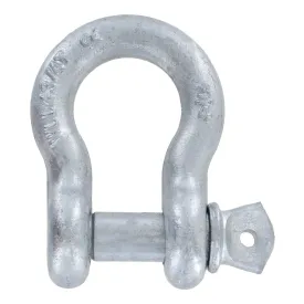 3/4" Galvanized Screw Pin Anchor Shackle - 4.75 Ton