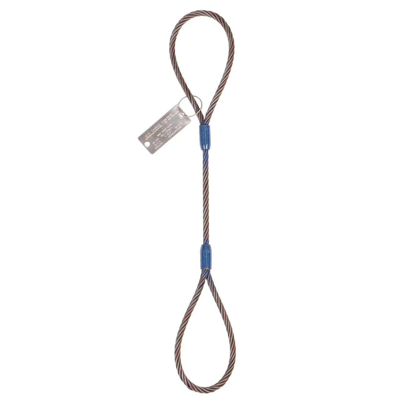 3/4" x 12' Standard Eye Wire Rope Sling | Domestic