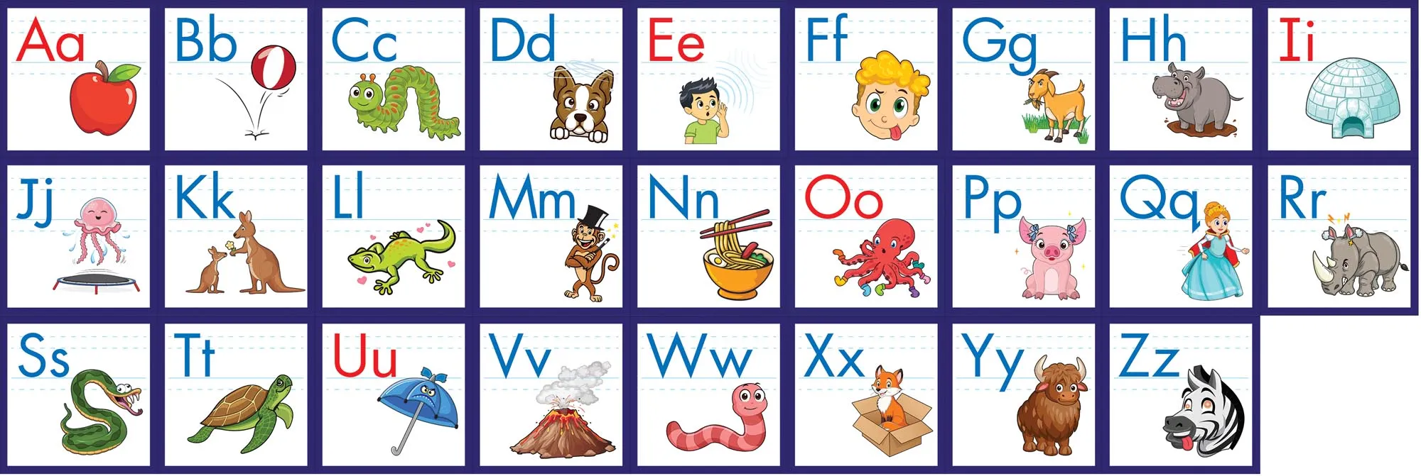 Alphabet Poster