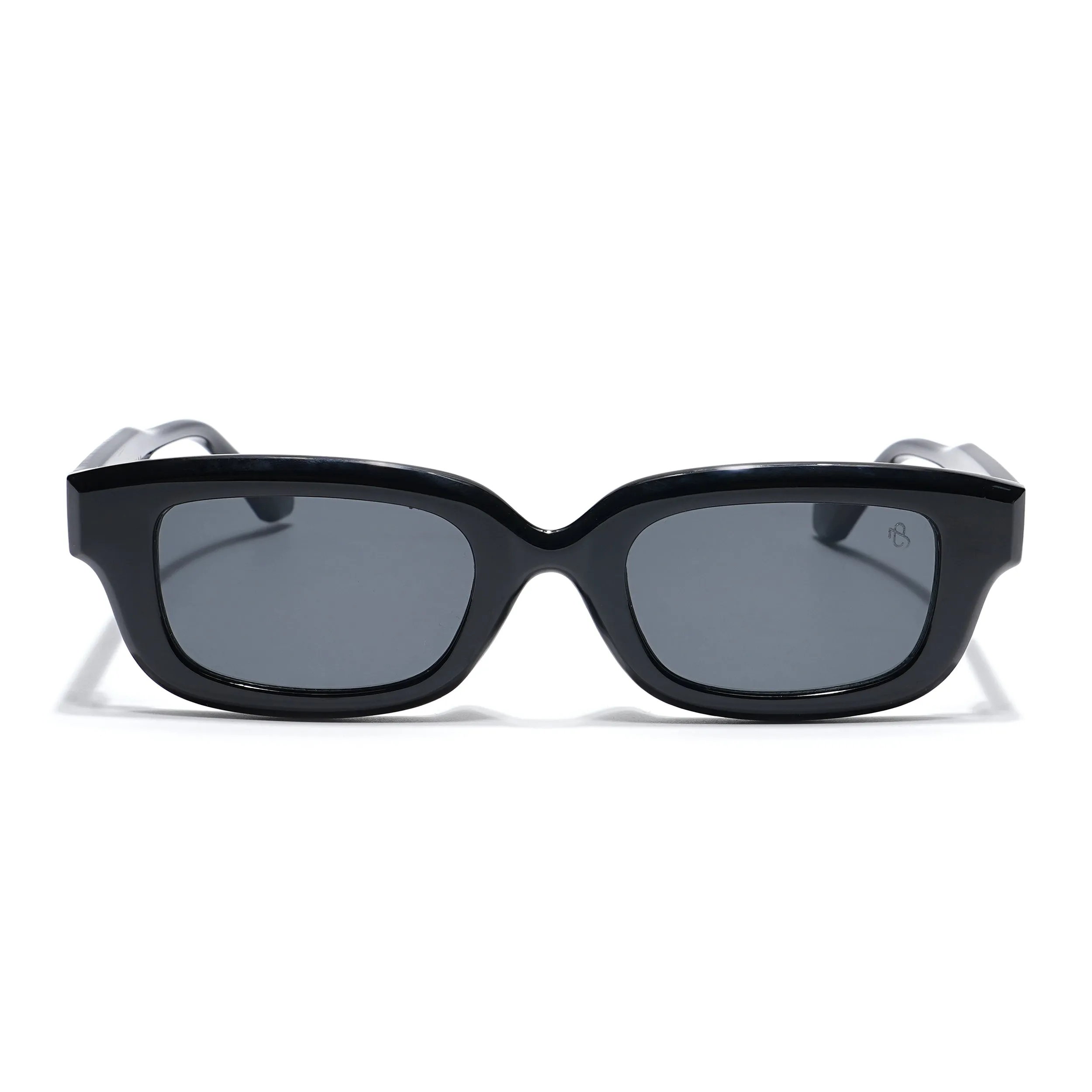 Eyejack Black wayfarer Sunglasses for Men & Women (58027CL893)