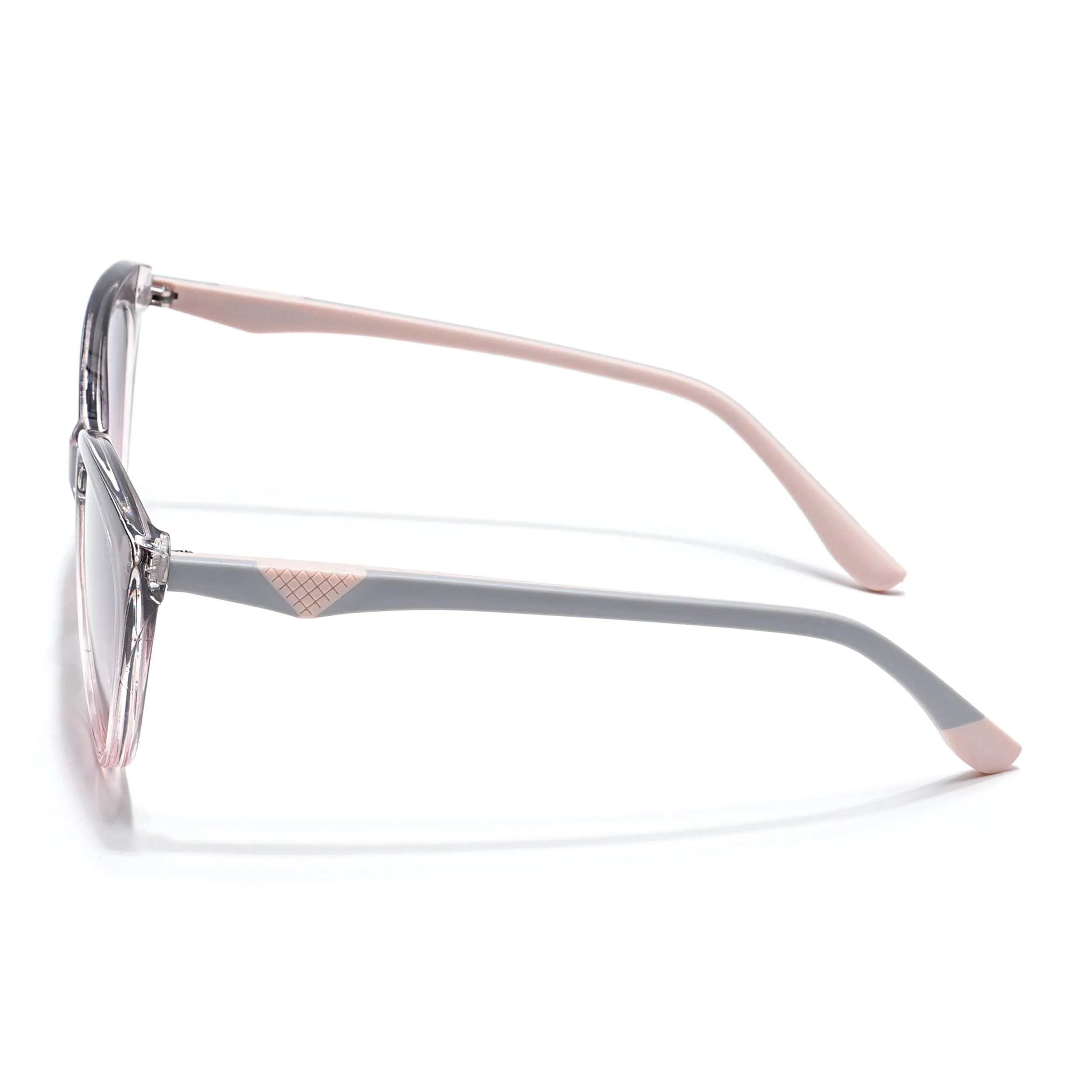 Eyejack Grey & Pink Cateye Sunglasses for Women (35004CL900)