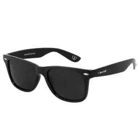 Issac UV Protected Wayfarer Unisex Sunglass (Black)