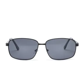 LUKAS (Size 62) UV-Protected Mens Rectangular Sunglasses