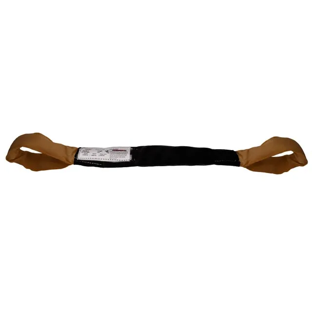 Polyester Round Eye & Eye Lifting Sling - 22' (Brown)