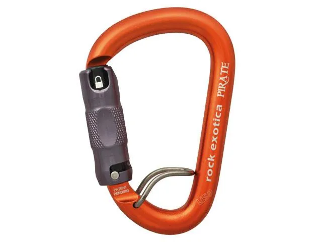Rock Exotica Pirate Wire Eye Auto Lock Carabiner