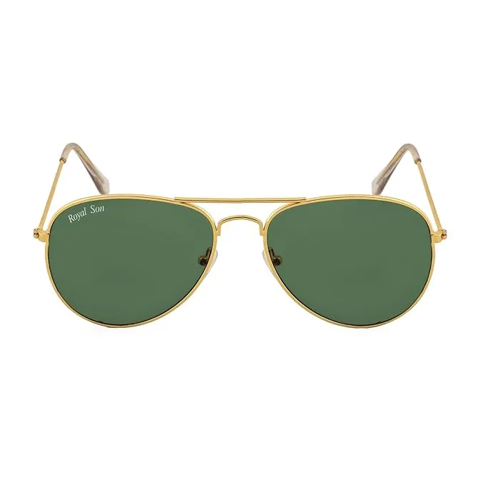 ROYAL SON UV Protected Aviator Unisex Sunglasses