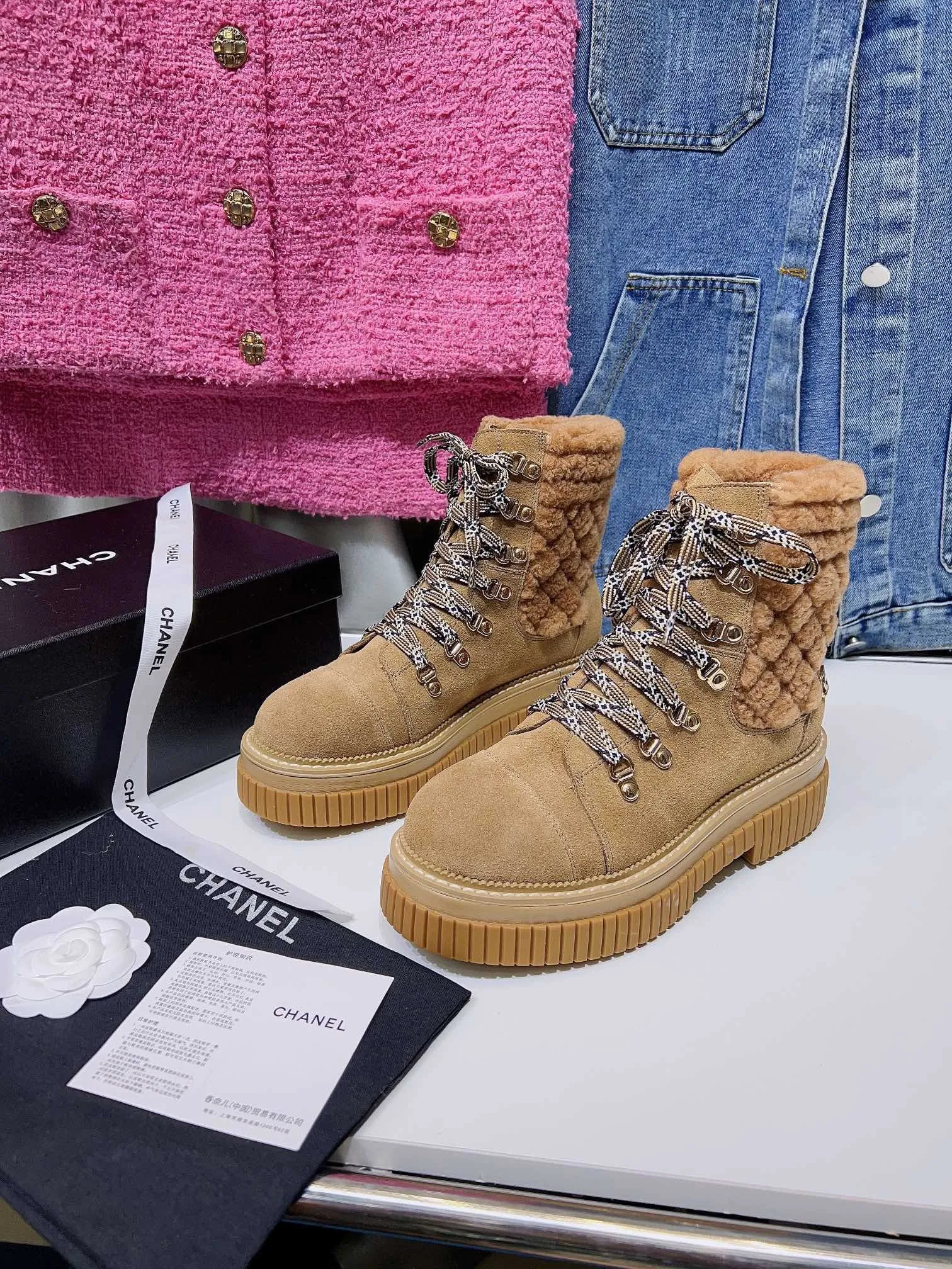 SE952 CC Lace-Ups Boots / Size5-9