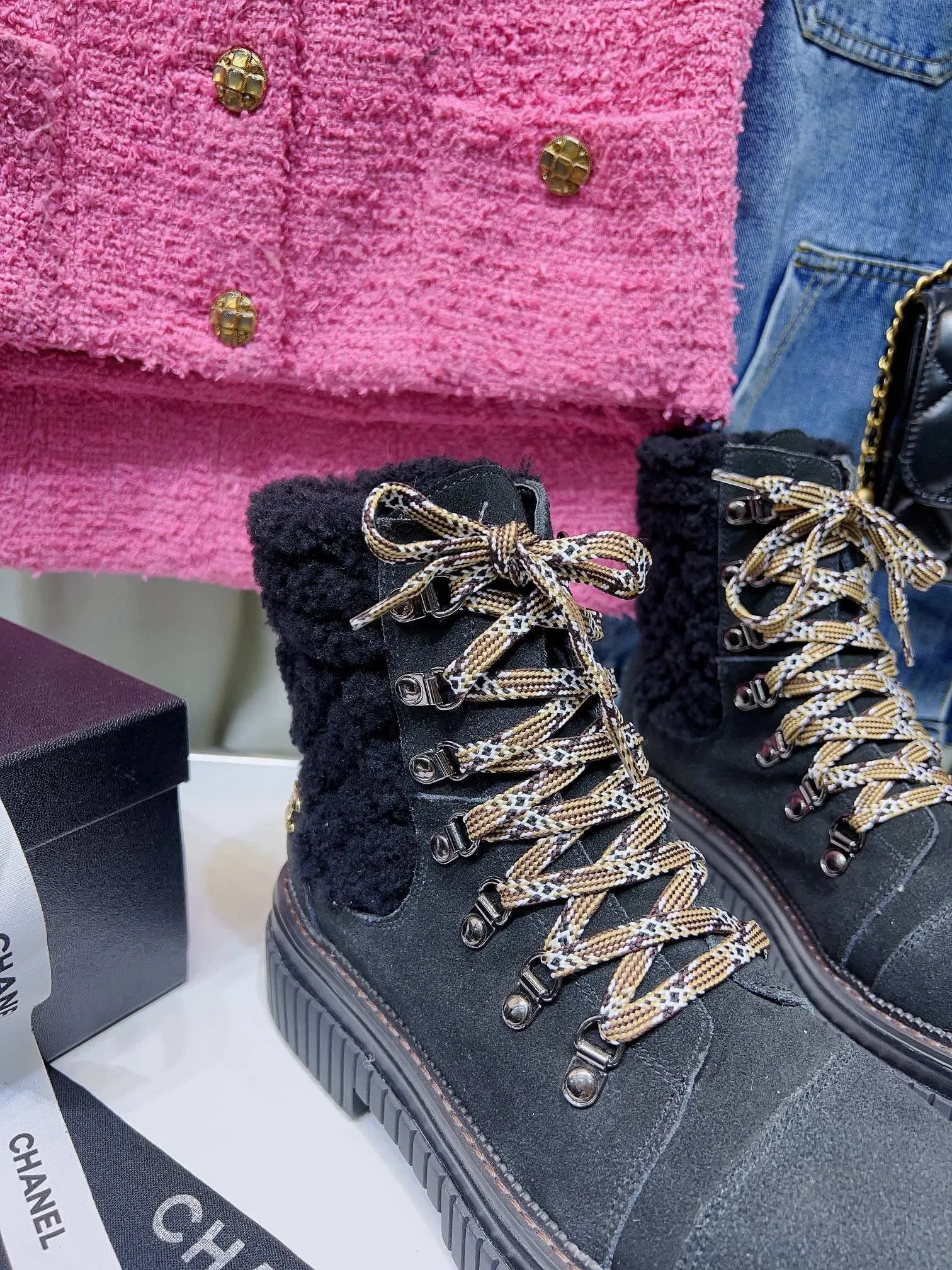 SE952 CC Lace-Ups Boots / Size5-9