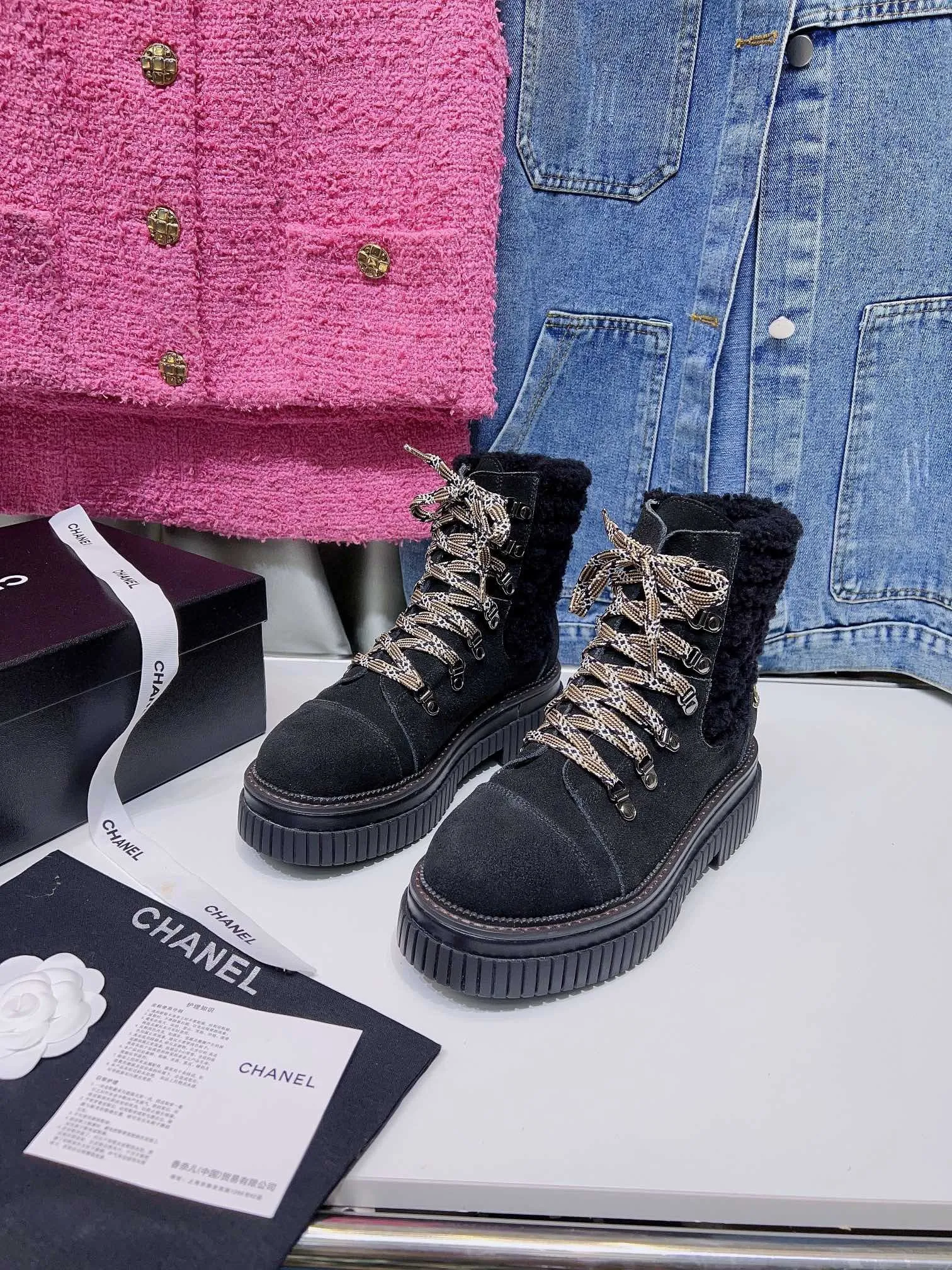 SE952 CC Lace-Ups Boots / Size5-9