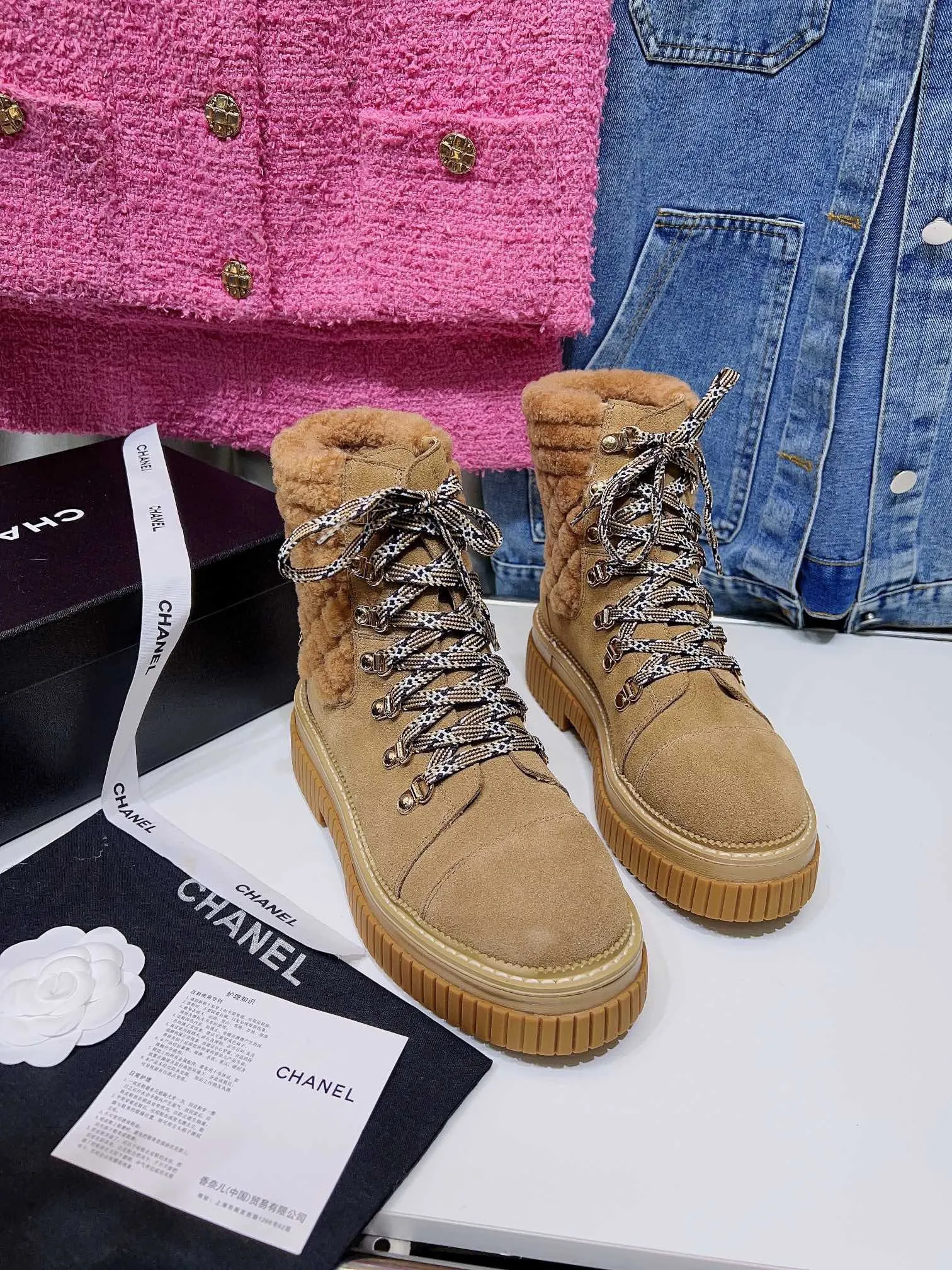 SE952 CC Lace-Ups Boots / Size5-9