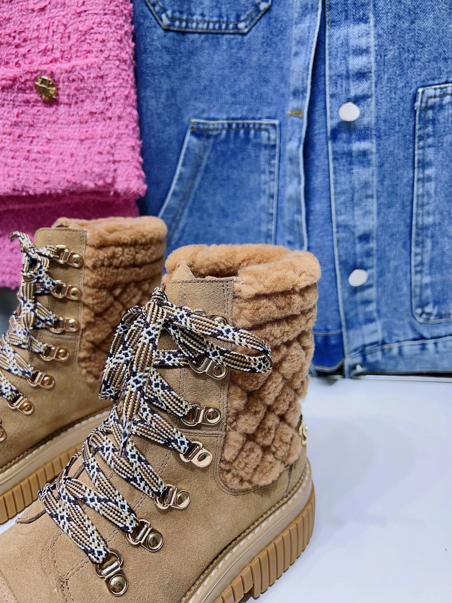 SE952 CC Lace-Ups Boots / Size5-9