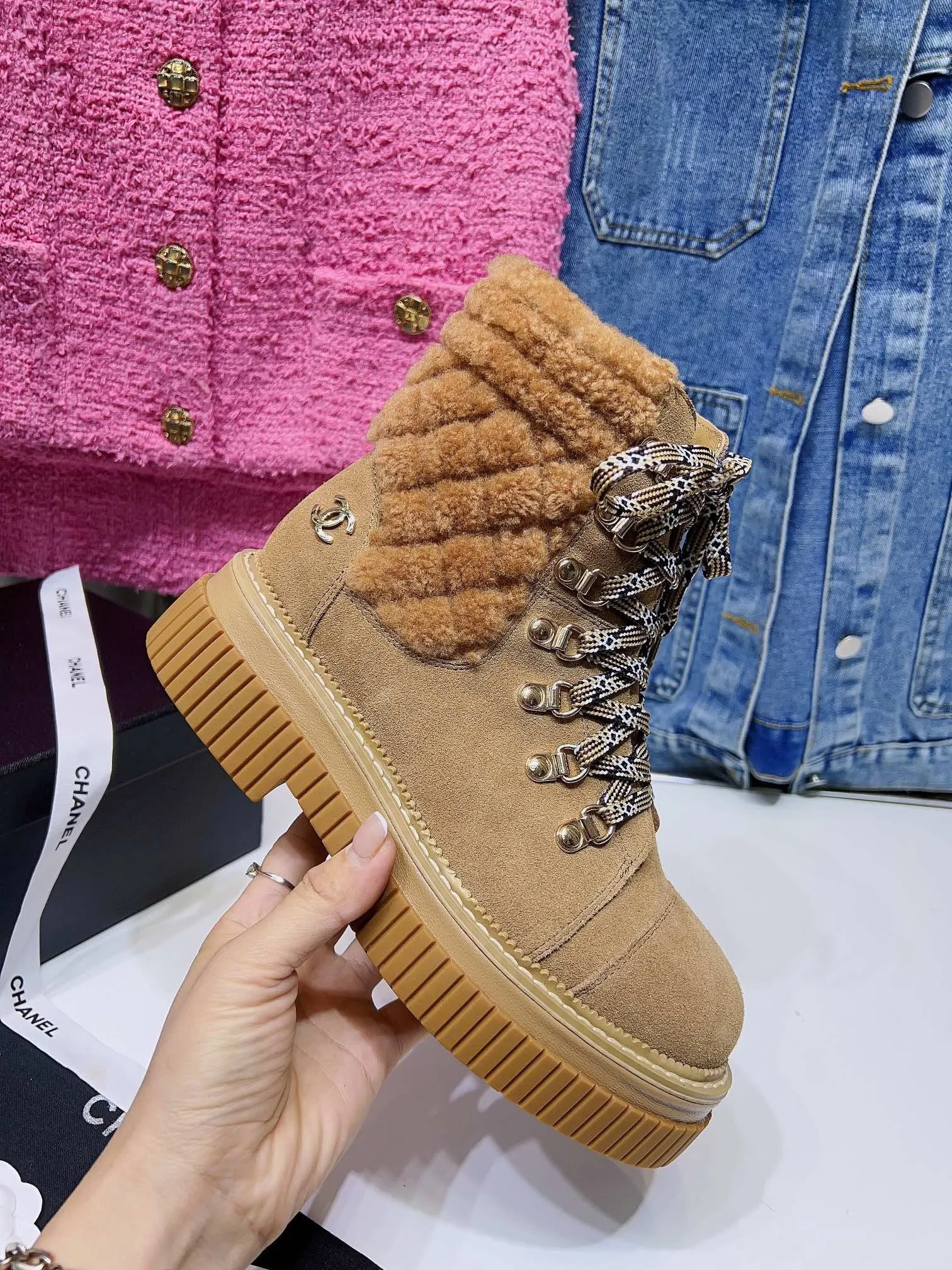 SE952 CC Lace-Ups Boots / Size5-9