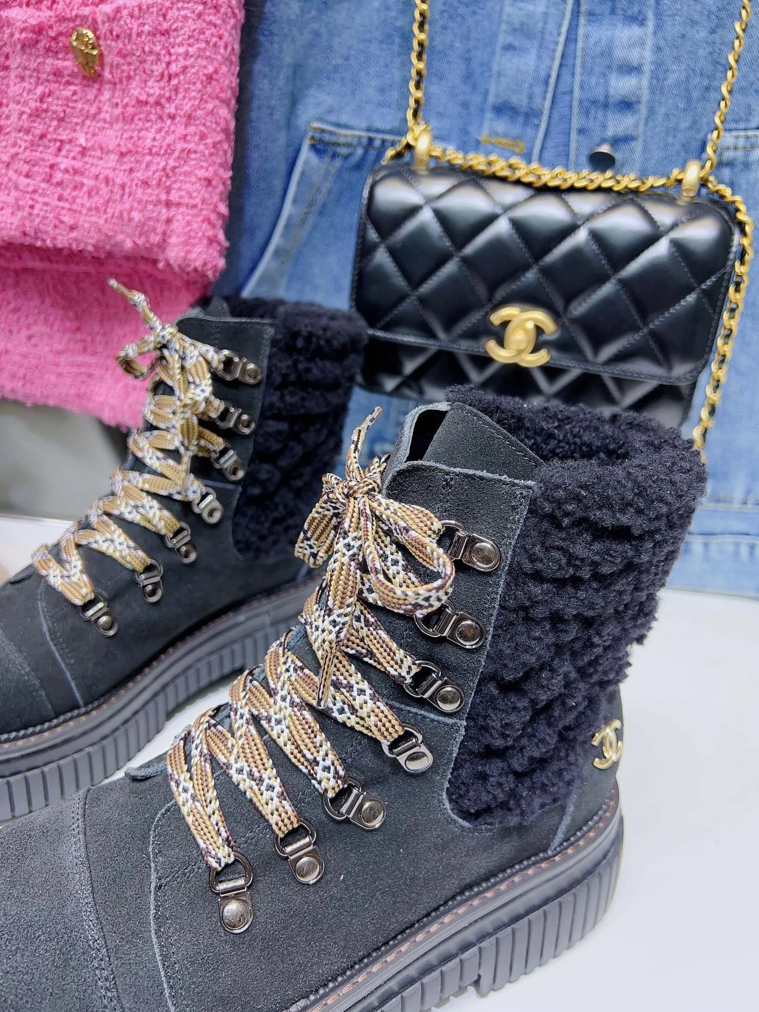 SE952 CC Lace-Ups Boots / Size5-9