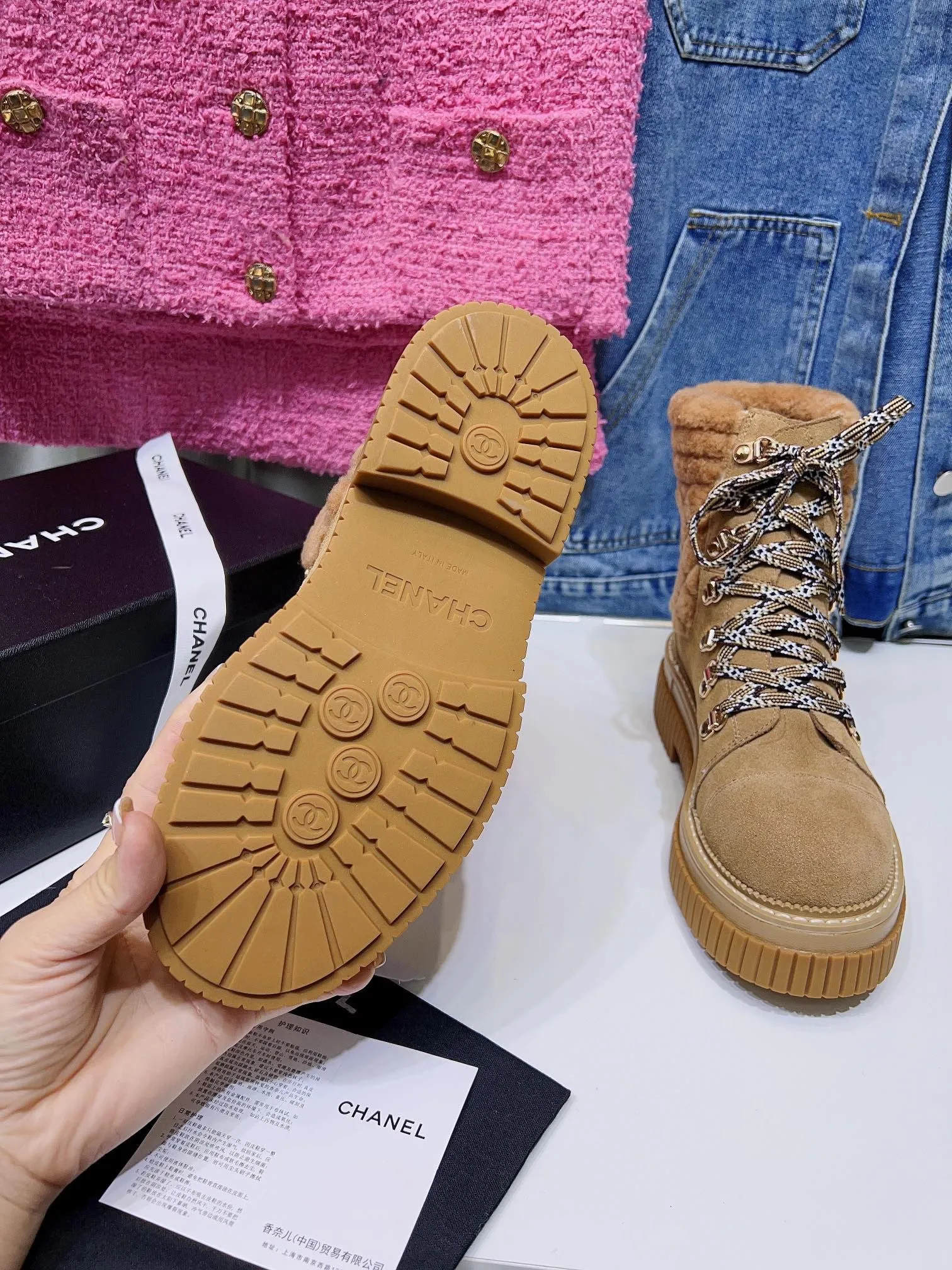 SE952 CC Lace-Ups Boots / Size5-9