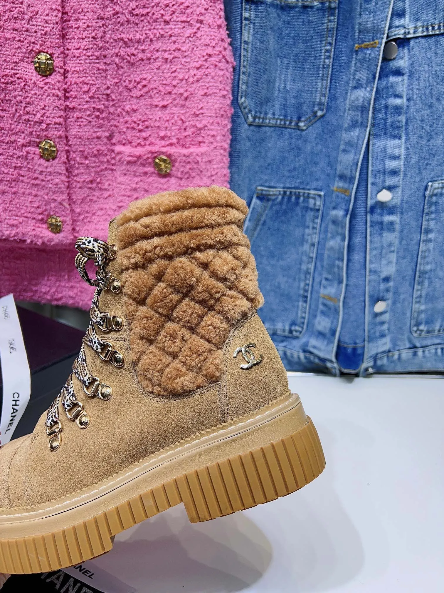 SE952 CC Lace-Ups Boots / Size5-9