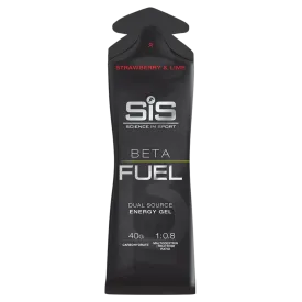 SiS Strawberry & Lime Beta Fuel Gels - 6 Pack