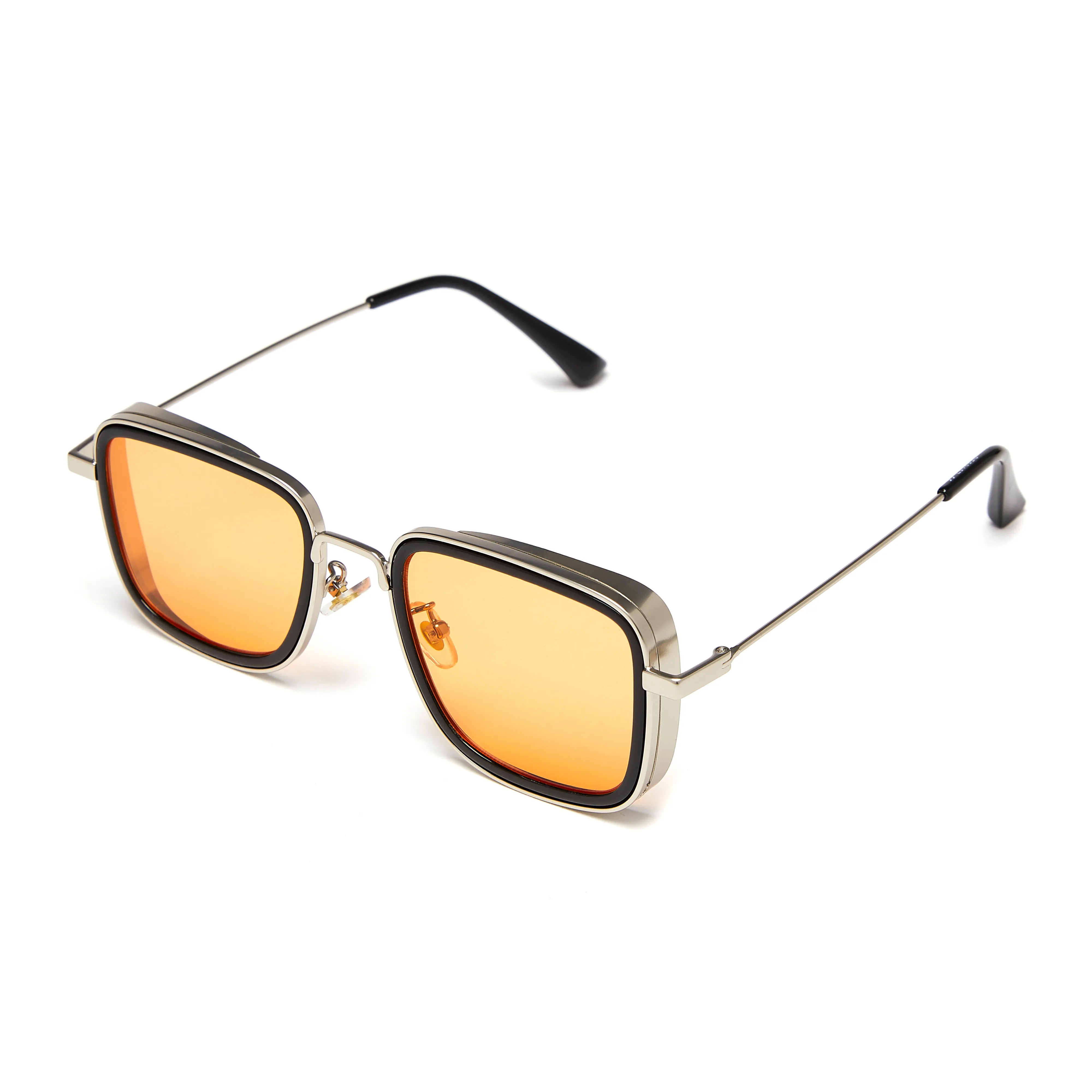 STARK (Size 50) UV-Protected Square Tinted Unisex Sunglasses