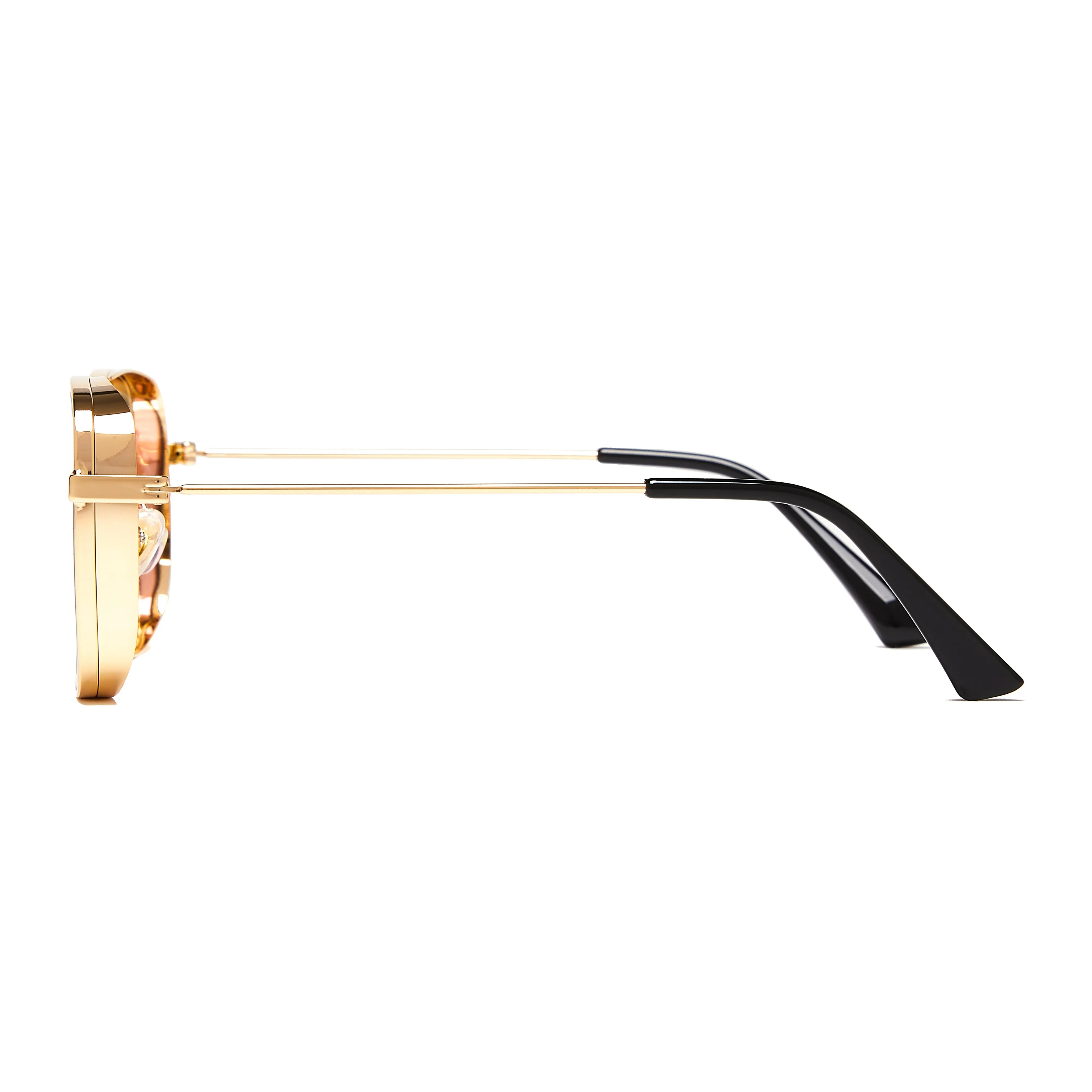 STARK (Size 50) UV-Protected Square Tinted Unisex Sunglasses