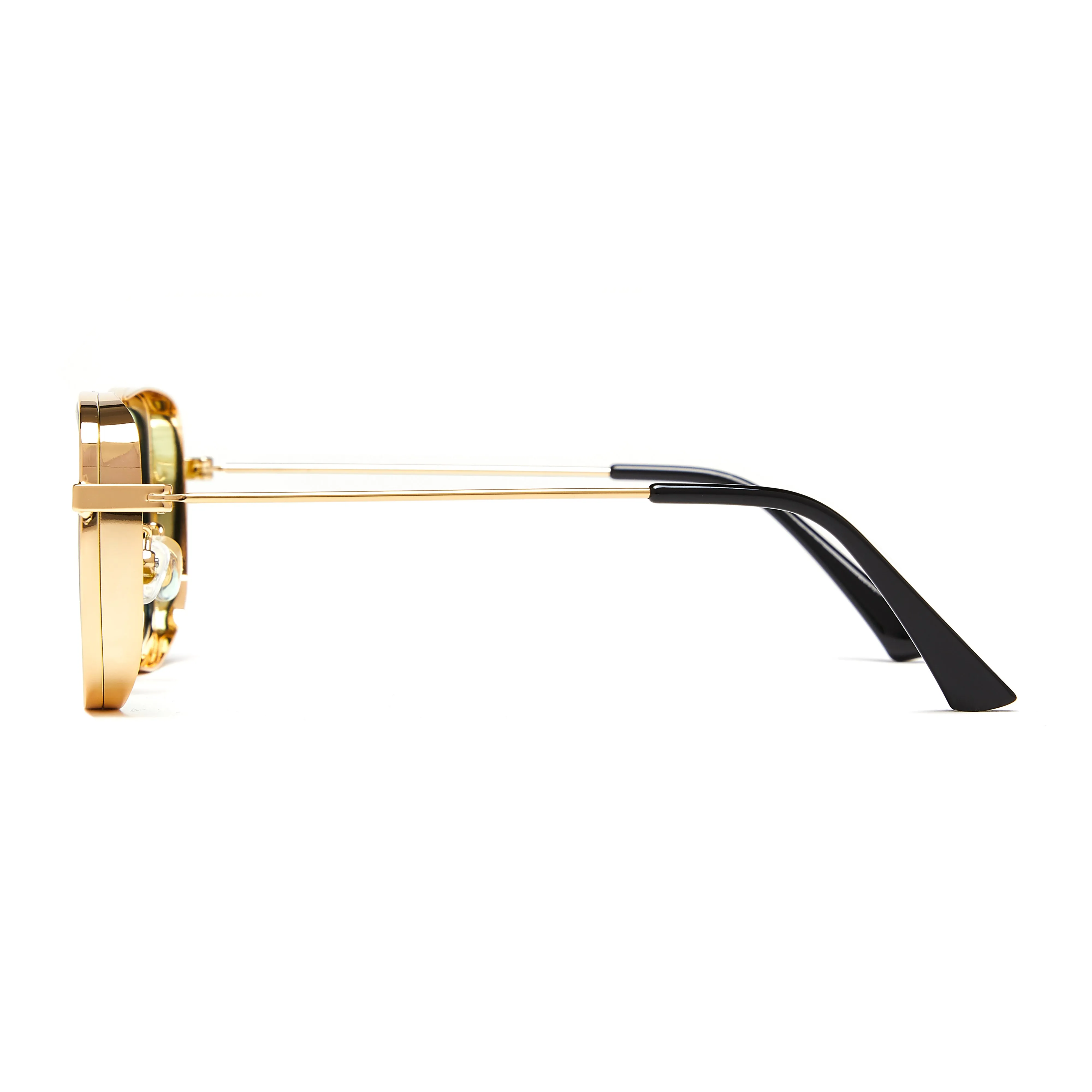 STARK (Size 50) UV-Protected Square Tinted Unisex Sunglasses