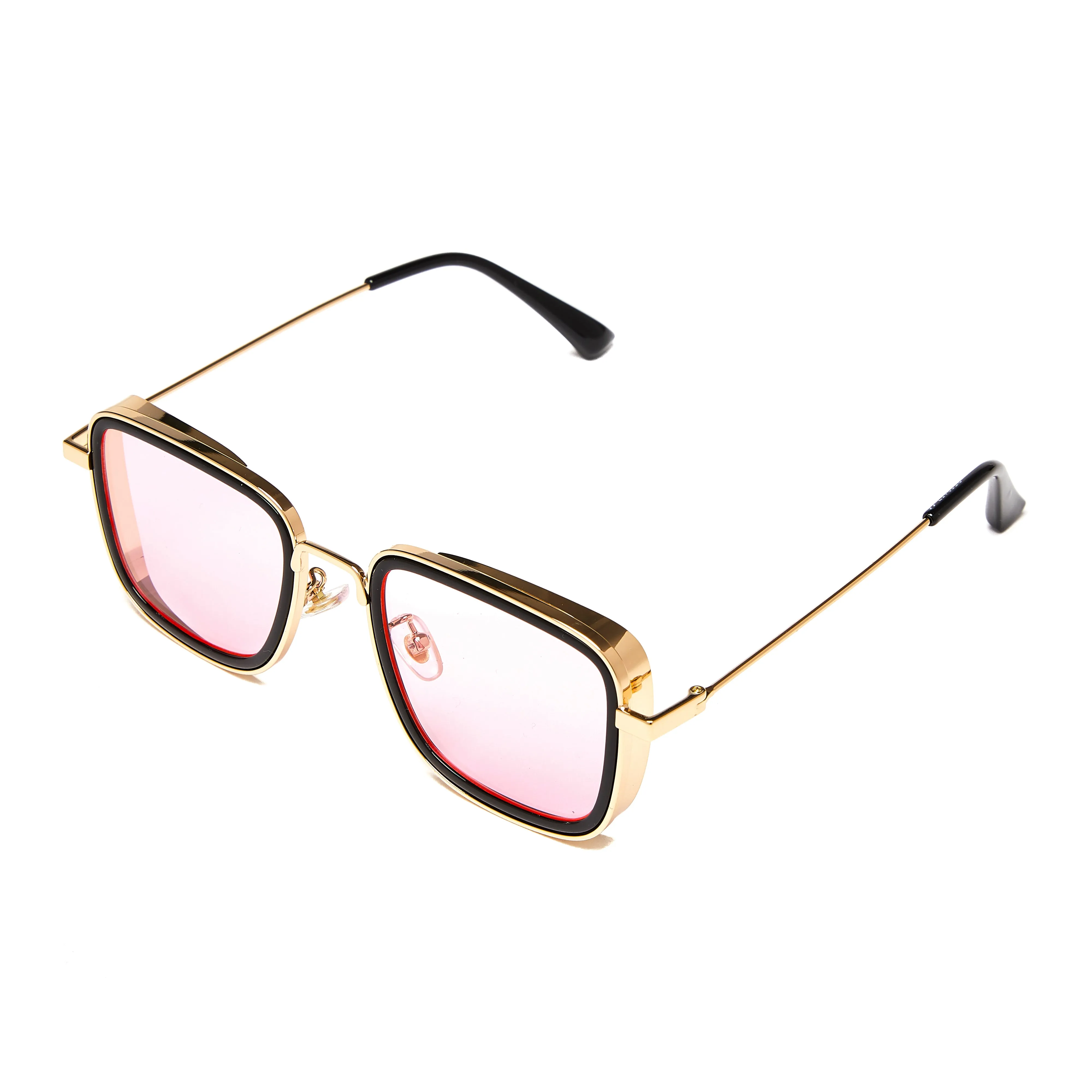 STARK (Size 50) UV-Protected Square Tinted Unisex Sunglasses