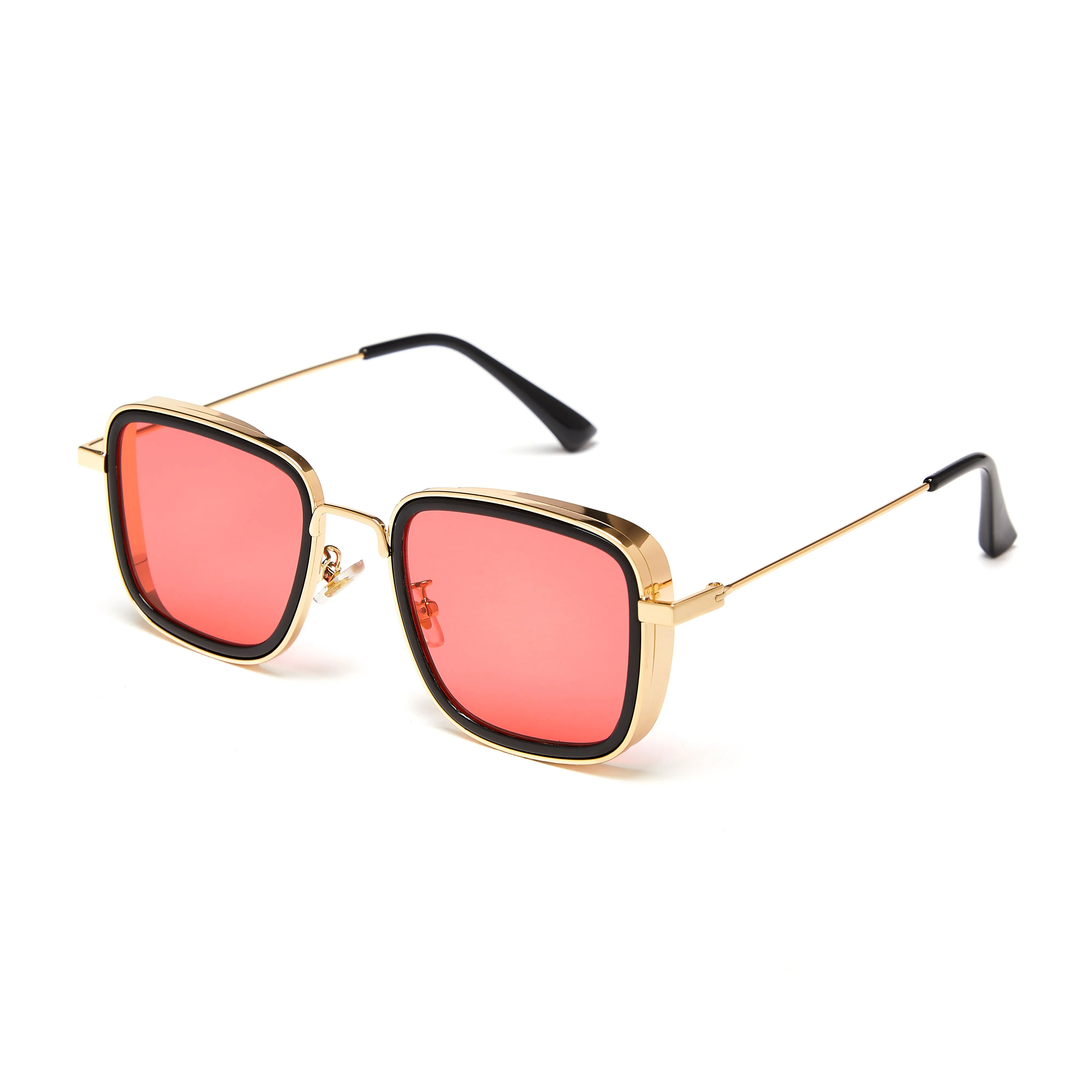 STARK (Size 50) UV-Protected Square Tinted Unisex Sunglasses