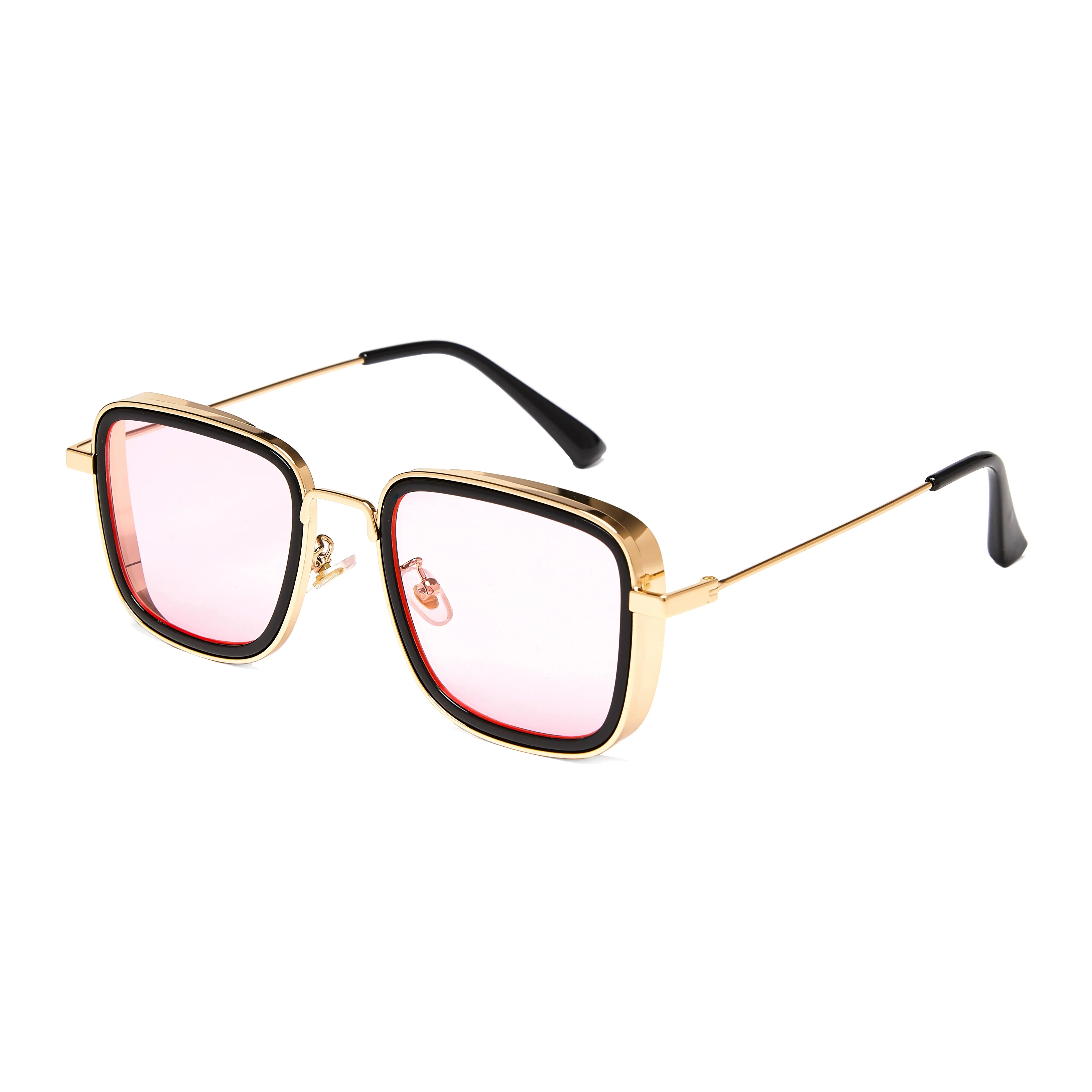 STARK (Size 50) UV-Protected Square Tinted Unisex Sunglasses