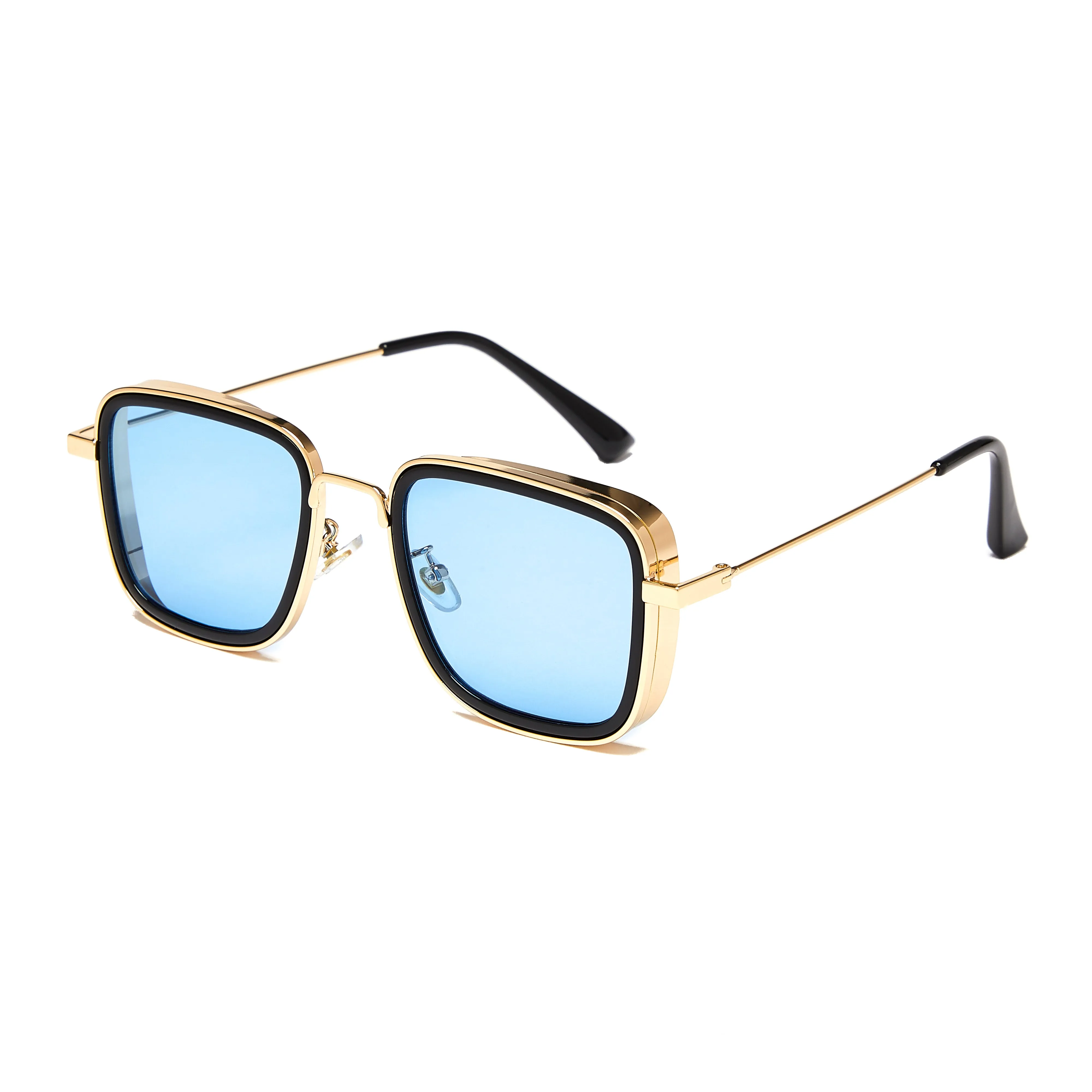 STARK (Size 50) UV-Protected Square Tinted Unisex Sunglasses