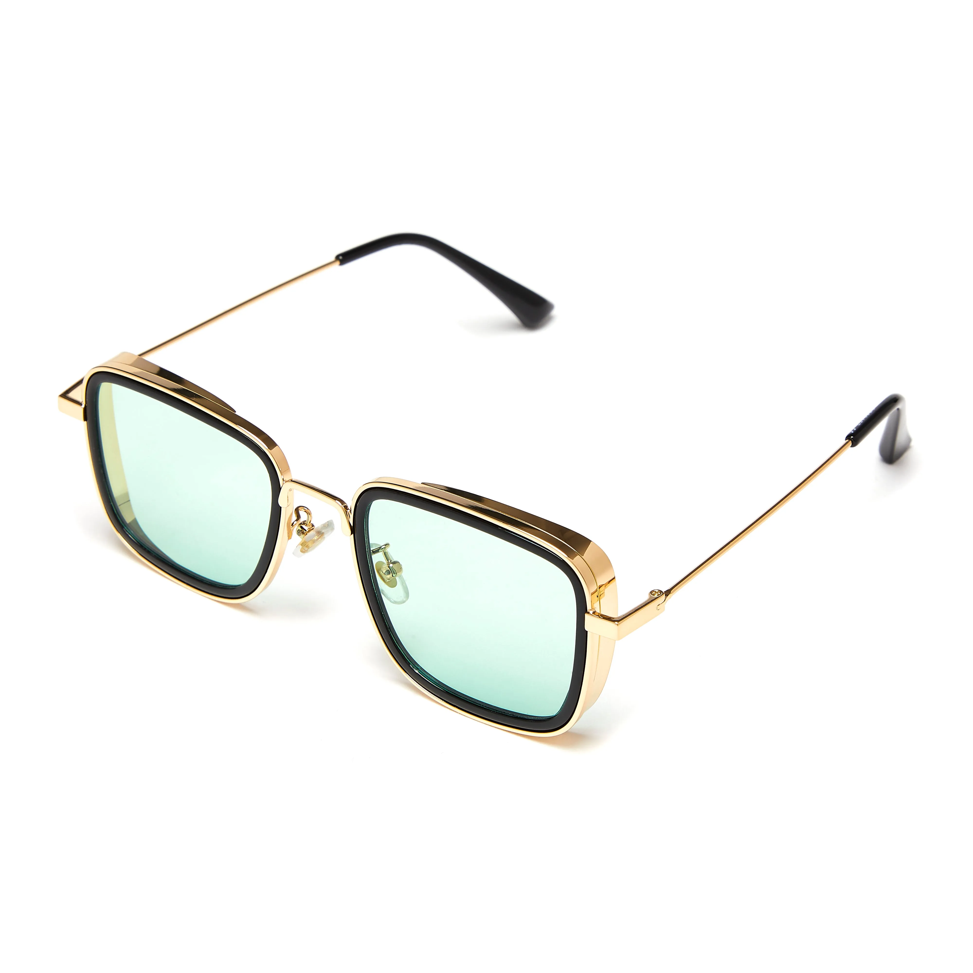 STARK (Size 50) UV-Protected Square Tinted Unisex Sunglasses