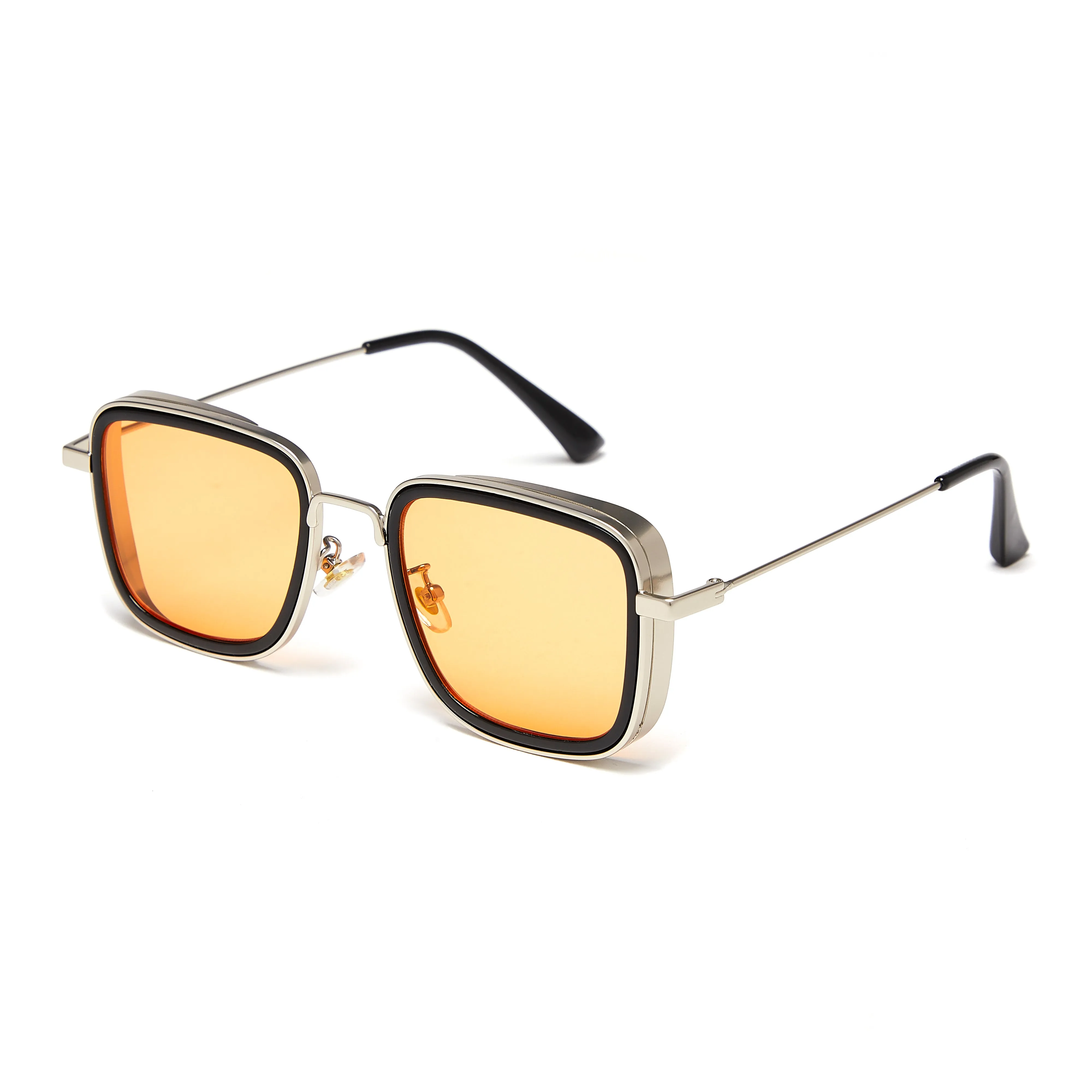 STARK (Size 50) UV-Protected Square Tinted Unisex Sunglasses