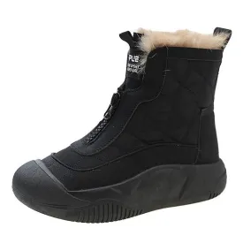 Thickened Fleece-lined Women's Snow Boots 984100     (40)