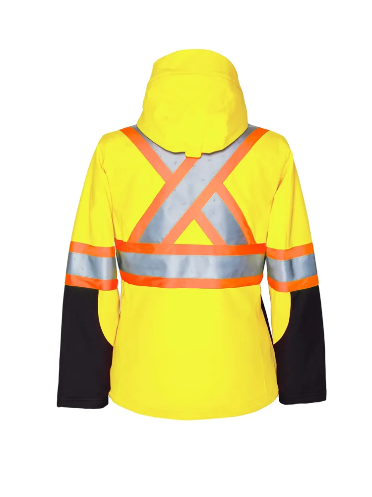Women's 3-Layer Hi-Vis Insulated Softshell - 6424